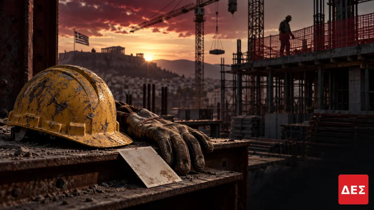 Εργατικά ατυχήματα στην Ελλάδα: 5.496 περιστατικά, 66 νεκροί και αύξηση 12,9% σε έναν χρόνο · Κεντρική εικόνα · Δες την Πραγματικότητα Εργατικά ατυχήματα στην Ελλάδα: 5.496 περιστατικά, 66 νεκροί και αύξηση 12,9% σε έναν χρόνο · Κεντρική εικόνα · Δες την Πραγματικότητα