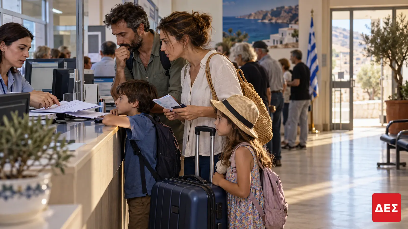 ΛΑΕ/ΟΠΕΚΑ: αδιάθετα δελτία από 7 Σεπτεμβρίου, ποιοι προλαβαίνουν και η παγίδα των 30 λεπτών · Οικογένεια με παιδιά και βαλίτσα καταθέτει έγγραφα σε γκισέ δημόσιας · Δες την Πραγματικότητα ΛΑΕ/ΟΠΕΚΑ: αδιάθετα δελτία από 7 Σεπτεμβρίου, ποιοι προλαβαίνουν και η παγίδα των 30 λεπτών · Οικογένεια με παιδιά και βαλίτσα καταθέτει έγγραφα σε γκισέ δημόσιας · Δες την Πραγματικότητα