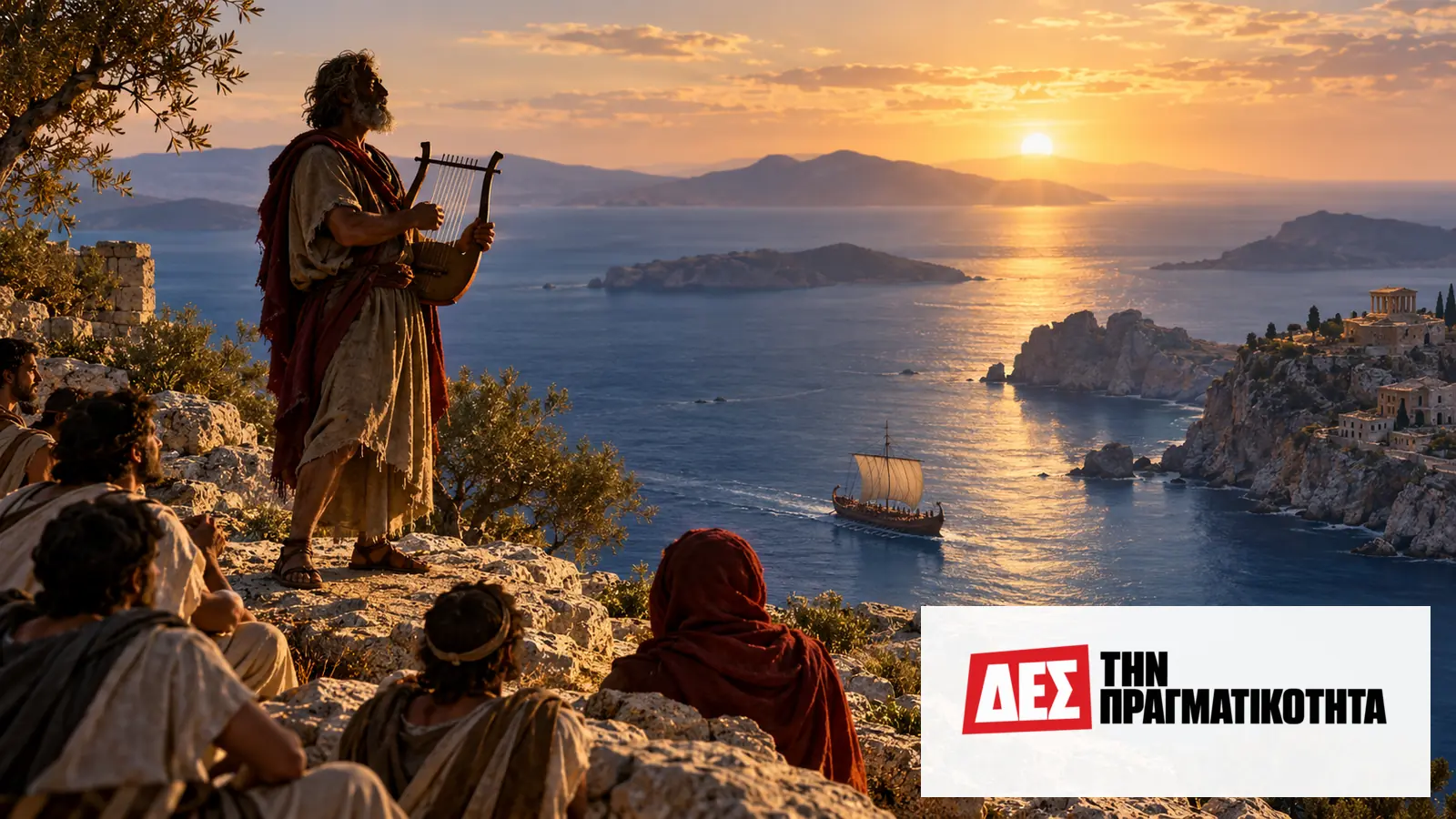 Όμηρος: ο ποιητής που έδωσε στην Ελλάδα μνήμη και στον κόσμο δύο αθάνατα έπη · Προηγούμενη κεντρική εικόνα: εικαστική αναπαράσταση, όχι βεβαιωμένη όψη του προσώπου · Δες την Πραγματικότητα Όμηρος: ο ποιητής που έδωσε στην Ελλάδα μνήμη και στον κόσμο δύο αθάνατα έπη · Προηγούμενη κεντρική εικόνα: εικαστική αναπαράσταση, όχι βεβαιωμένη όψη του προσώπου · Δες την Πραγματικότητα